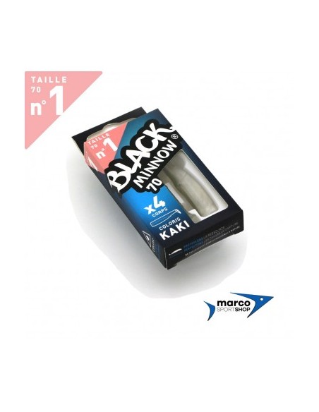 Fiiish Black Minnow 70 Ricambio 4 Corpi Kaki