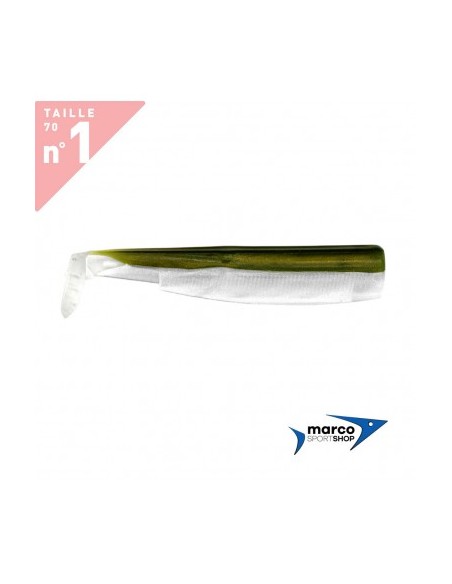 Fiiish Black Minnow 70 Ricambio 4 Corpi Kaki