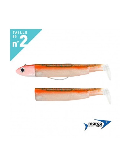 Fiiish Black Minnow 90 Combo Off Shore 10 Gr Corpo Candy Green