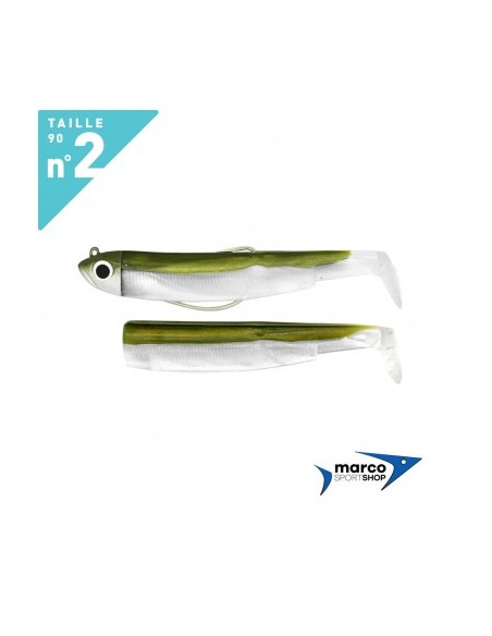 Fiiish Black Minnow 90 Combo Shore 5 Gr Corpo Kaki