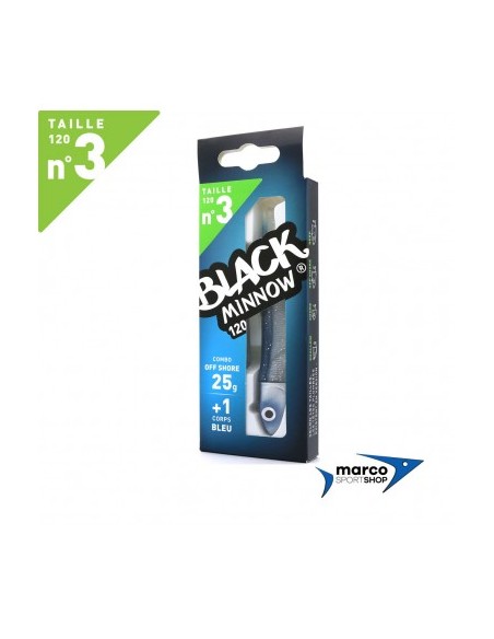 Fiiish Black Minnow 120 Combo Off Shore 25 Gr Bleu