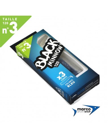 Fiiish Black Minnow 120 X 3 Corpi Ricambio Bleu