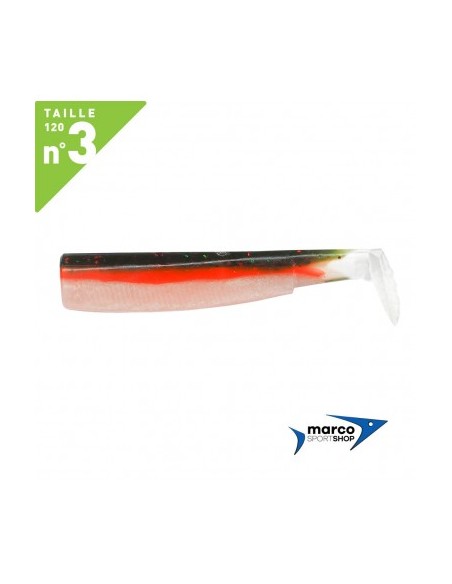 Fiiish Black Minnow 120 X 3 Corpi Ricambio Candy Green