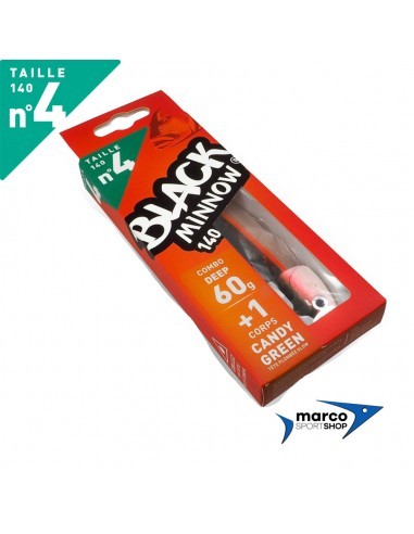 Fiiish Black Minnow 140 Combo Deep 60 Gr Candy Green
