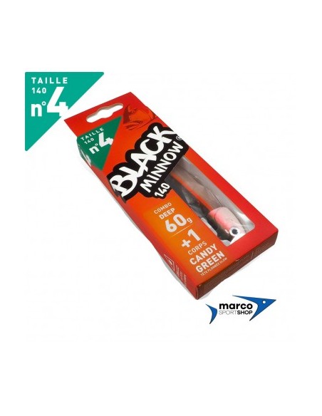 Fiiish Black Minnow 140 Combo Deep 60 Gr Candy Green