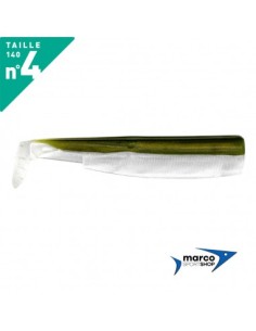 Fiiish Black Minnow 140 X 3 Corpi di Ricambio Kaki