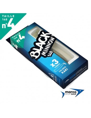 Fiiish Black Minnow 140 X 3 Corpi di Ricambio Kaki