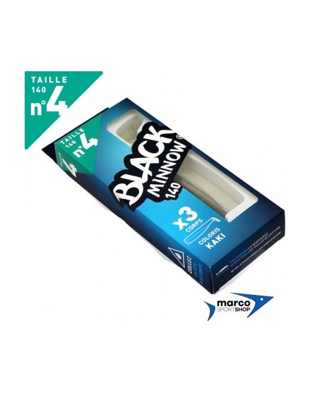 Fiiish Black Minnow 140 X 3 Corpi di Ricambio Kaki