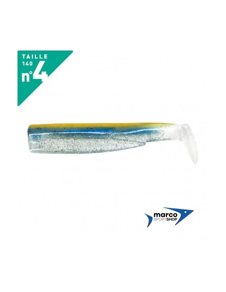 Fiiish Black Minnow 140 X 3 Corpi di Ricambio Oro Blu