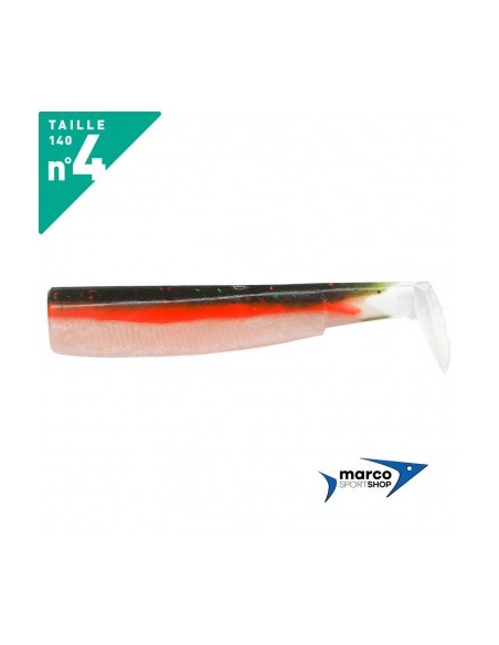 Fiiish Black Minnow 140 X 3 Corpi di Ricambio Candy Green