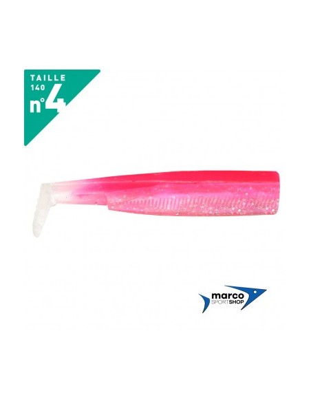 Fiiish Black Minnow 140 X 3 Corpi di Ricambio Rosa Fluo