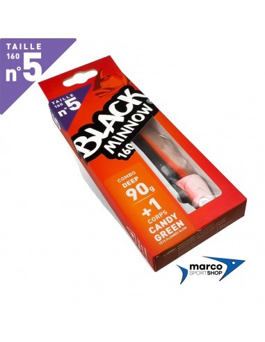 Fiiish Black Minnow 160 Combo Deep 90 Gr Candy Green