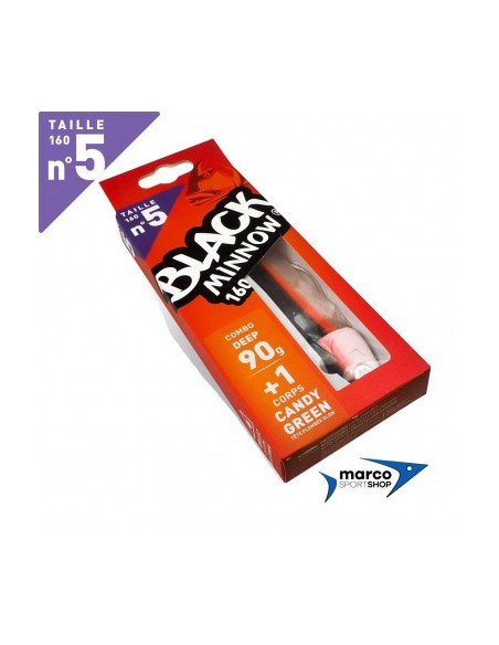Fiiish Black Minnow 160 Combo Deep 90 Gr Candy Green