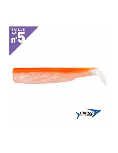 Fiiish Black Minnow 160 X 3 Corpi di Ricambio Arancio Fluo