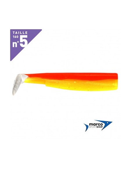 Fiiish Black Minnow 160 X 3 Corpi di Ricambio Arancione Giallo