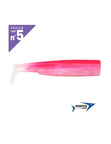 Fiiish Black Minnow 160 X 3 Corpi di Ricambio Rosa Fluo