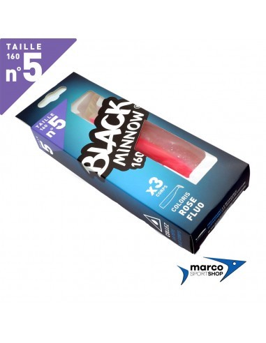 Fiiish Black Minnow 160 X 3 Corpi di Ricambio Rosa Fluo