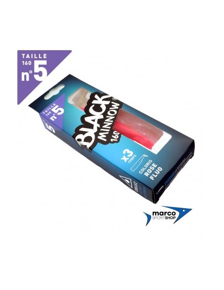 Fiiish Black Minnow 160 X 3 Corpi di Ricambio Rosa Fluo