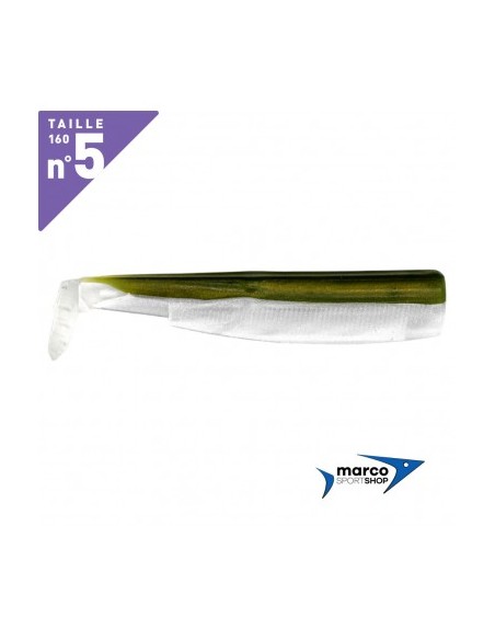 Fiiish Black Minnow 160 X 3 Corpi di Ricambio Kaki