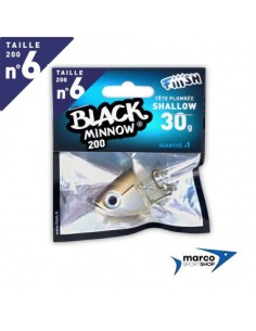 Fiiish Black Minnow 200 Testina Piombata Shallow 30 Gr
