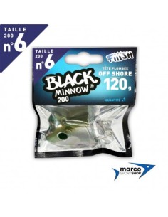 Fiiish Black Minnow 200 Testina Piombata Off Shore 120 Gr