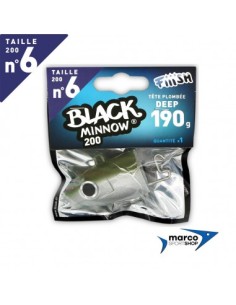 Fiiish Black Minnow 200 Testina Piombata Deep 190 Gr