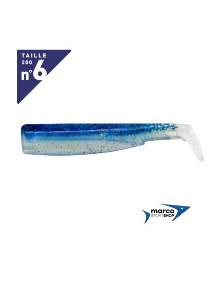 Fiiish Black Minnow 200 X 2 Corpi Di Ricambio Blu Lagon
