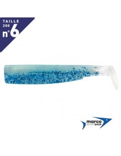 Fiiish Black Minnow 200 X 2 Corpi Di Ricambio Shiny Blue