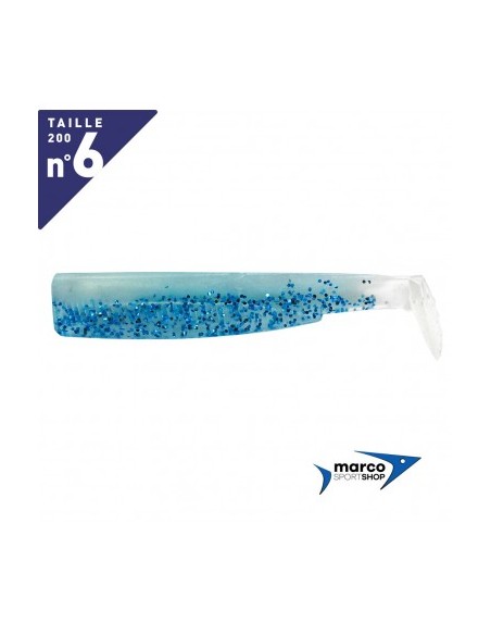 Fiiish Black Minnow 200 X 2 Corpi Di Ricambio Shiny Blue