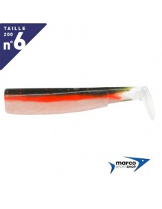 Fiiish Black Minnow 200 X 2 Corpi Di Ricambio Candy Green