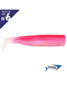 Fiiish Black Minnow 200 X 2 Corpi Di Ricambio Rosa Fluo
