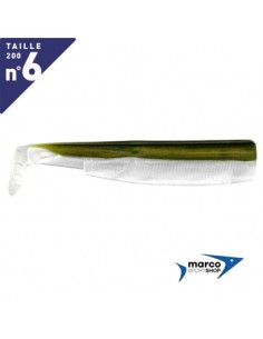 Fiiish Black Minnow 200 X 2 Corpi Di Ricambio Kaki