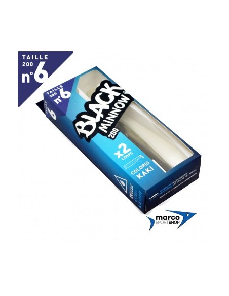 Fiiish Black Minnow 200 X 2 Corpi Di Ricambio Kaki
