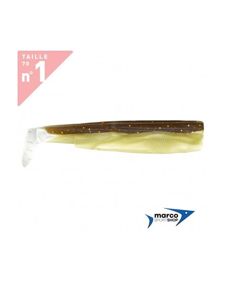 Fiiish Black Minnow 70 Taglia 1 4 Corpi Sparkling Brown