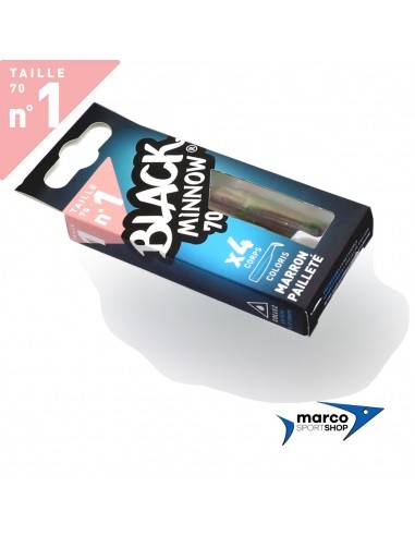 Fiiish Black Minnow 70 Taglia 1 4 Corpi Sparkling Brown