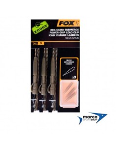 Fox 40 Lb Camo Submerge power Grip Lead Clip