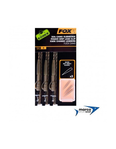 Fox 40 Lb Camo Submerge power Grip Lead Clip