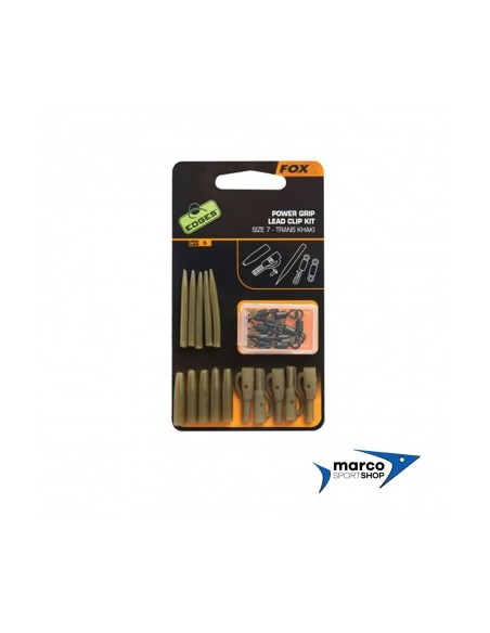 Fox Power grip Lead Clip Kit Misura 7
