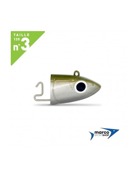 Fiiish Black Minnow Testina Piombata Off Shore 25 Gr