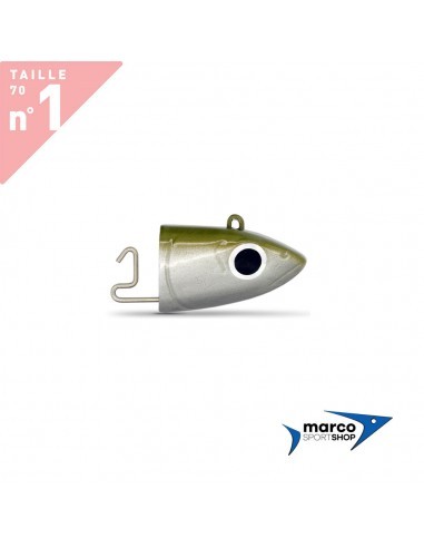 Fiiish Black Minnow Testina Piombata Off Shore 6 Gr