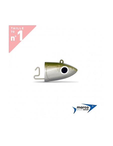 Fiiish Black Minnow Testina Piombata Off Shore 6 Gr