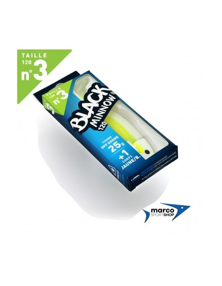 Fiiish Black Minnow 120 Combo Off Shore 25 Gr Giallo Fluo