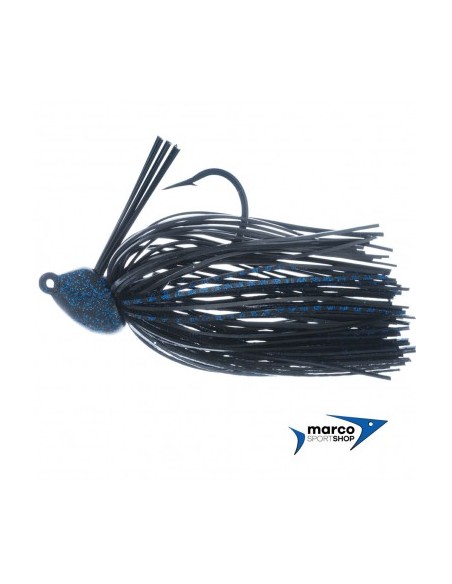 Owner Compact Structure Jig 1/4 Oz 8 Gr Amo 3/0 Black Blue