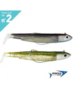 Fiiish Black Minnow 90 Double Combo Off Shore 10 Gr Kaki Pailletè / Sexy Brown