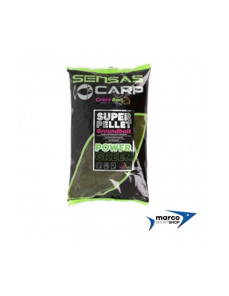 Sensas Super Pellet Groundbait Power Green