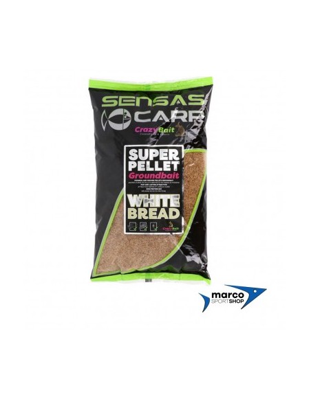 Sensas Super Pellet Groundbait White Bread