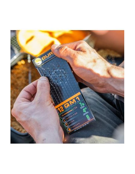 Guru QM1 Ami Legati Hair Rigs Misura Amo 12 Filo Ø 0,19 mm