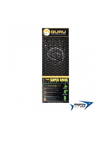 Guru Super MWG Ami Legati Hair Rigs Misura Amo 12 Filo Ø 0,19 mm