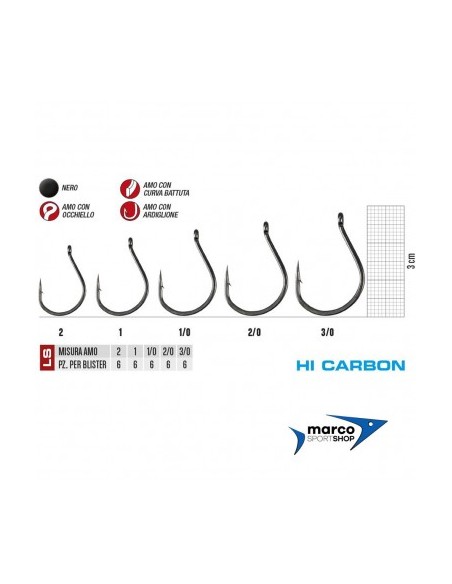 Gamakatsu Worm 318 Wacky Misura 2/0