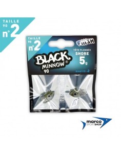 Fiiish Black Minnow Testina Piombata Shore 5 Gr